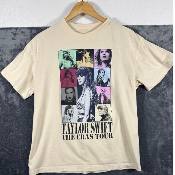 Band x Tee Taylor Swift The Eras Tour Official Merchandise T-Shirt Unisex Large - Picture 1 of 6